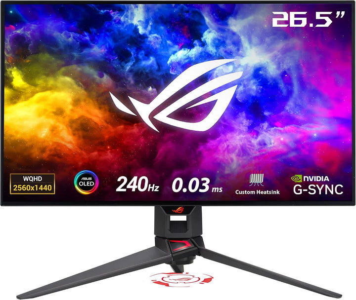 ASUS ROG Swift 27\u201D 1440P OLED DSC Monitor de juegos (PG27AQDM)...