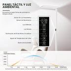 Lámpara 76" lámpara de pie del sensor de movimiento, lámpara derecha