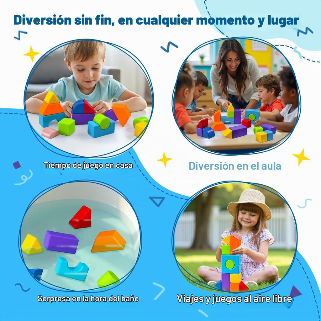 Magnetic Building Blocks, Magnetic Blocks para Kids Ages 4-8