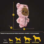 Bite Force - Juguete para perros duradero y fuerte, reforzado con Kevlar para masticadores agresivos