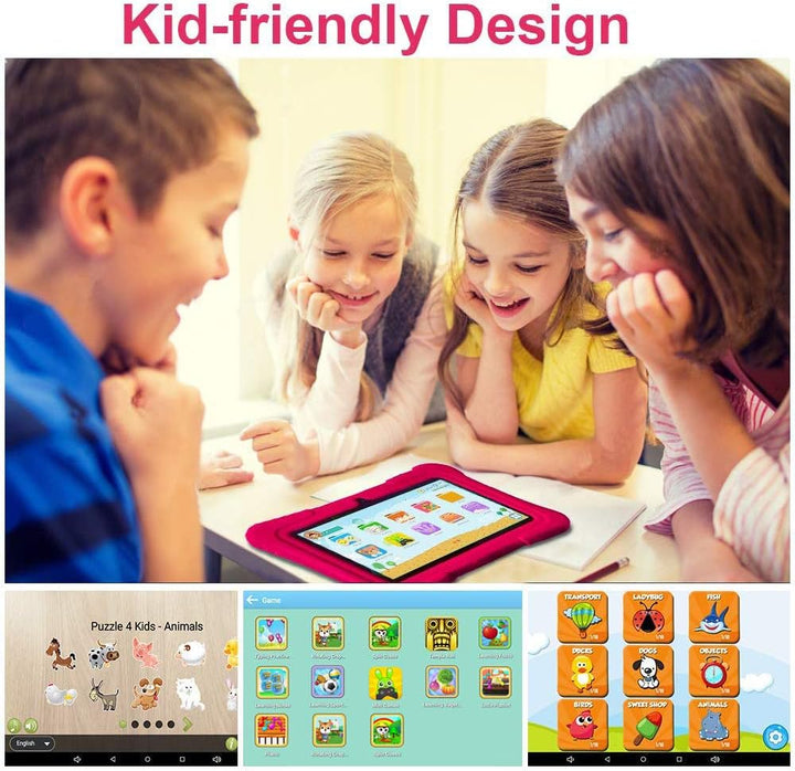 PRITOM tableta para niños de 7 pulgadas | Quad Core Android 13, 32...