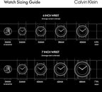 Calvin Klein Reloj de acero inoxidable con bisel trenzado para mujer, caja ovalada de 0.945 in, pulsera de malla, esfera de rayos solares, diseño elegante, regalo para ella