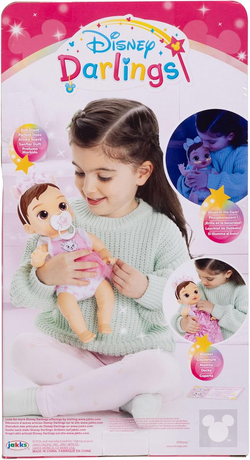 Disney Darlings Marie The Aristocats - Muñeca bebé de 13 pulgadas