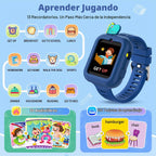Reloj inteligente para niños de 3 a 12 años de edad con 39 juegos