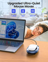 Vaydeer Movedor de Mouse Indetectable, Dispositivo Jiggler de Mouse...
