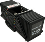 PowerBlock Pro 100 EXP - Mancuerna ajustable individual, 5-100 libras