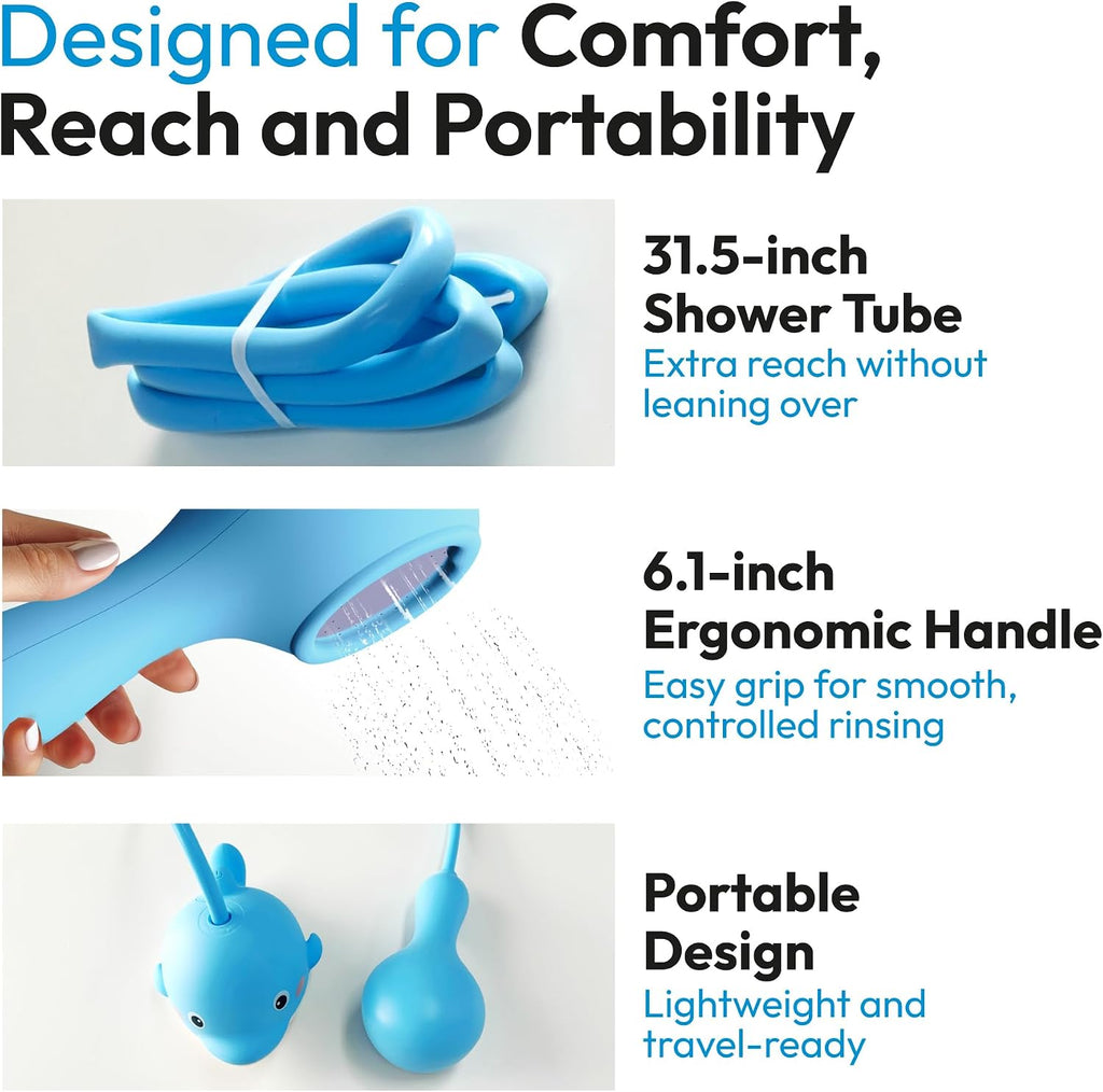 Cabezal de ducha de baño recargable para bañera