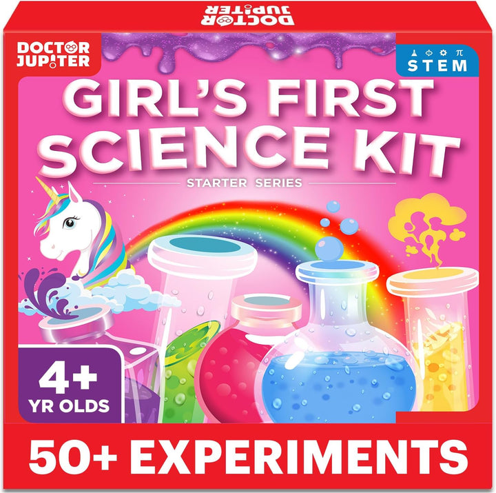 Doctor Júpiter - Kit de ciencia preescolar para niñas de 3 a 5 años...