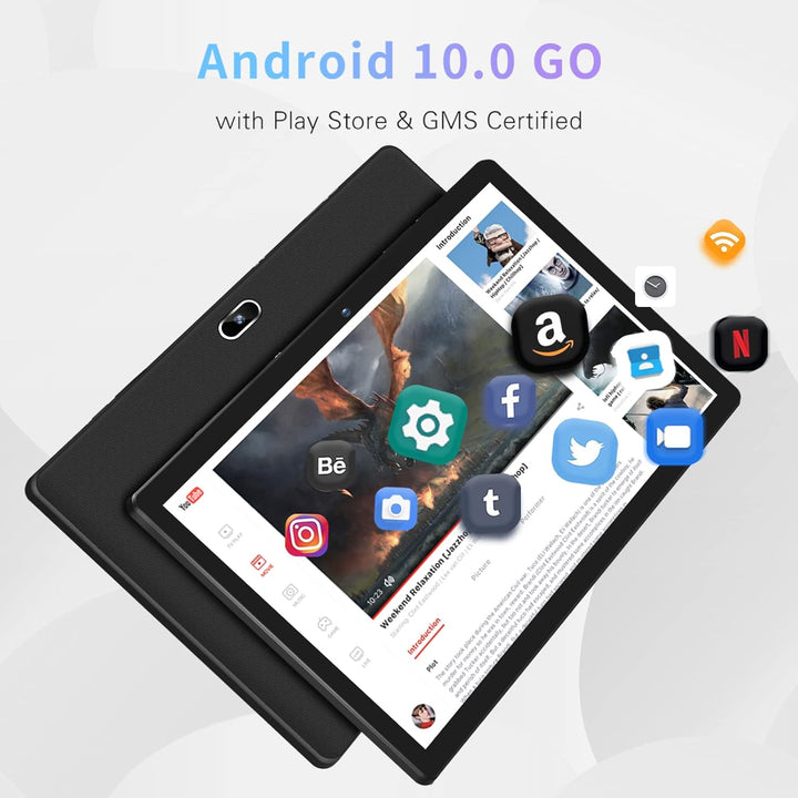 qunyiCO Tablet Android 11 de 10 pulgadas Y10 (10.1 pulgadas), 2 GB...
