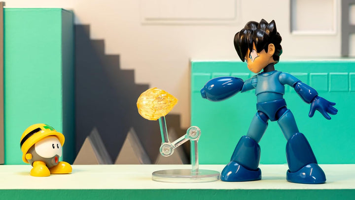 Jada Mega Man Wave 3 Figura de acción de Mega Man con figura de Neo...