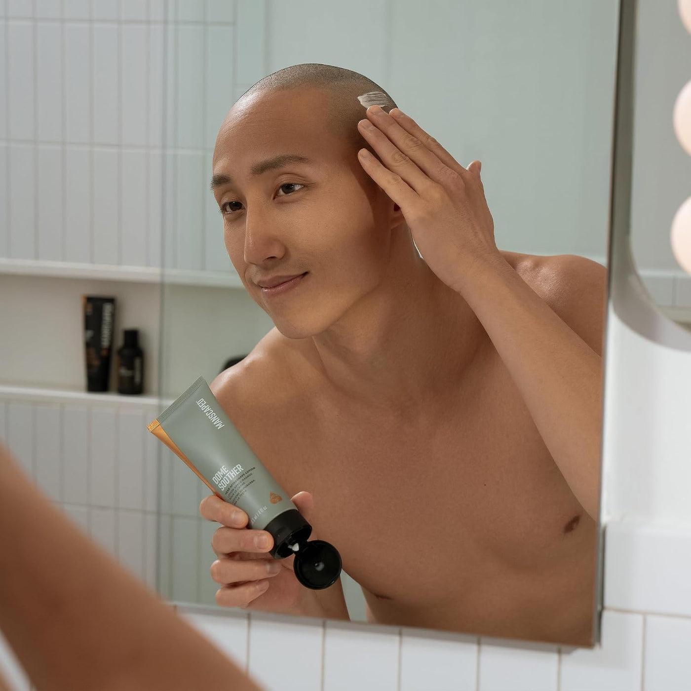 MANSCAPED® The Dome Shaver™ PRO Package - Afeitadora de cabeza para...