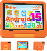IWEGGO Tablet Android 15 para niños con estuche EVA, tablet de 10 p...