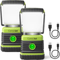 Lámpara Consciot Linterna de camping LED de 1000LM recargable, 4 modos de luz