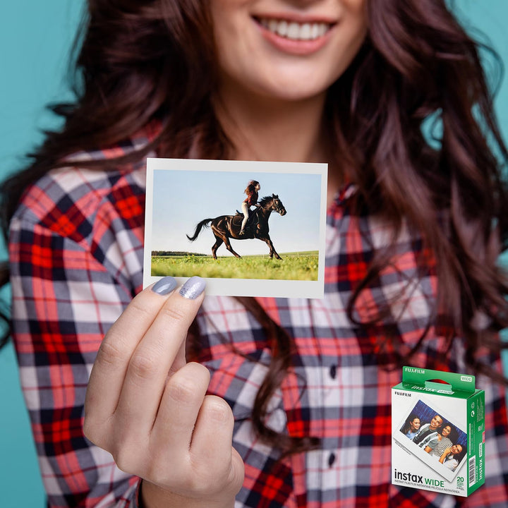 Película Fuji instax para cámaras Fujifilm instax Wide 300, 200, an...