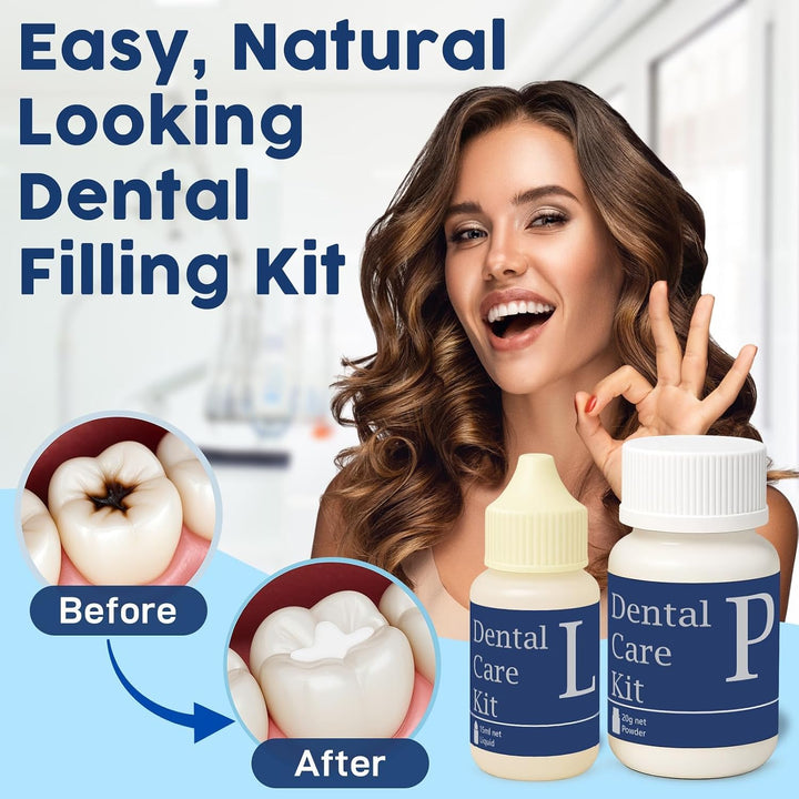 Kit de reparación dental dental con óxido de zinc Eugenol cemento d...
