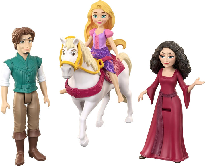 Mattel Disney Princesa Juguetes Pack de 4 Muñecas Pequeñas
