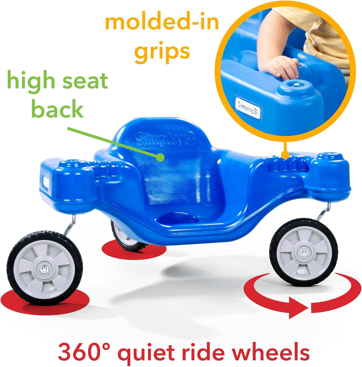 Simplay3 Galaxy Glider - Juguete de montar para niños