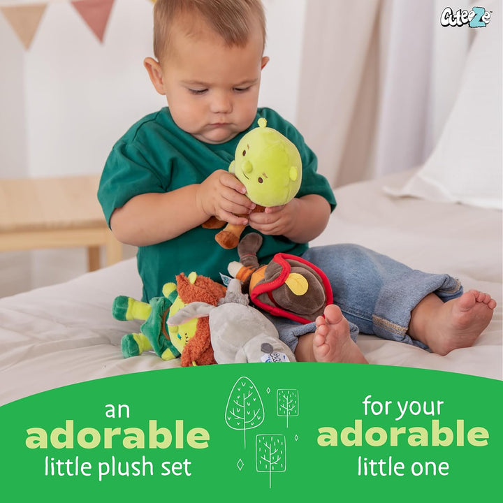 Kids Preferred Shrek Cuteeze - Juego de 4 piezas \u2013 Shrek, Fion...