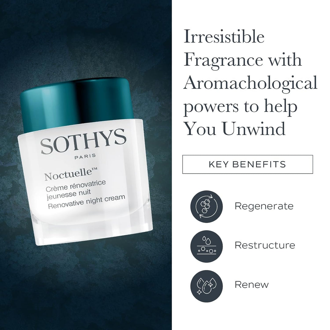 SOTHYS Crema de noche renovadora | Hidratante facial antienvejecimi...