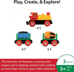 BRIO World - Tren de acción con pilas, motorizado para pistas
