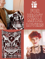 Regalos de metal pesado, regalos para los amantes del rock and roll, amantes del punk, metaleros, manta suave de 50 x 65 pulgadas