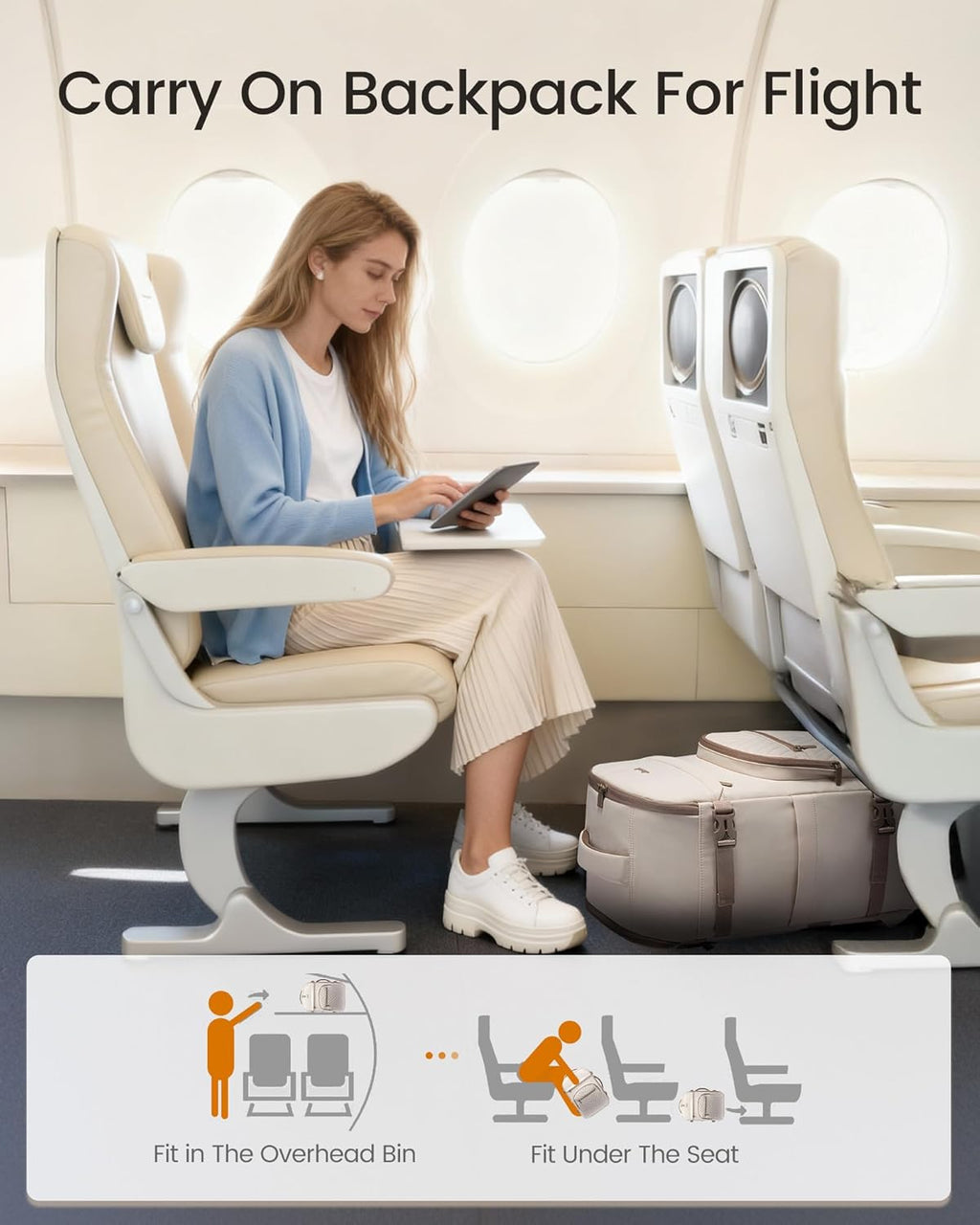 LOVEVOOK Mochila de viaje para mujeres y hombres, bolsa de viaje pa...