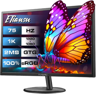 Monitor AMD FreeSync de 22" FHD 75Hz, sRGB 99%, HDMI, EyeCare p...