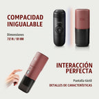 WACACO Pixapresso Máquina de café espresso eléctrica y portátil (rojo