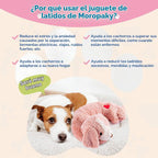 Moropaky Juguete de Latidos del Corazón para Cachorro, Juguete de Peluche para Cachorro para Ayuda en la Calma del Perro, Juguete de Latidos del Corazón para Cachorro para Alivio de la Ansiedad de