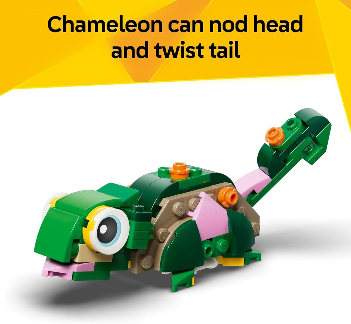 LEGO Creator 31377 - Tortuga 3 en 1 con una flor de lirio