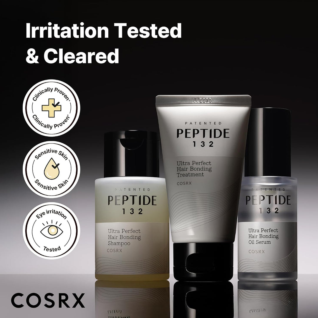 COSRX PEPTIDE-132 - Mini kit de vinculación para el cabello, champú...