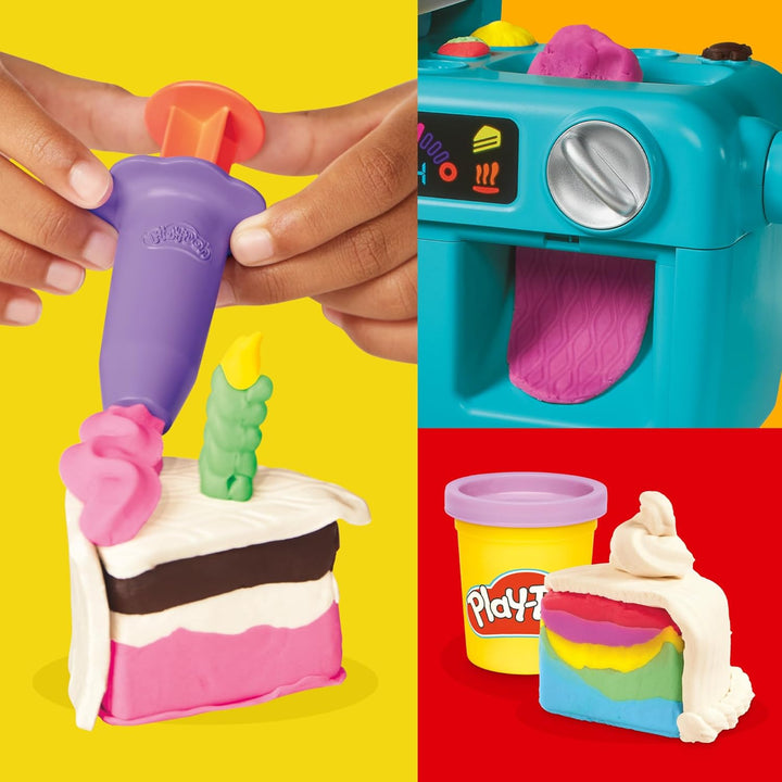 Play-Doh Super Slice Cake Playset horno de juguete con