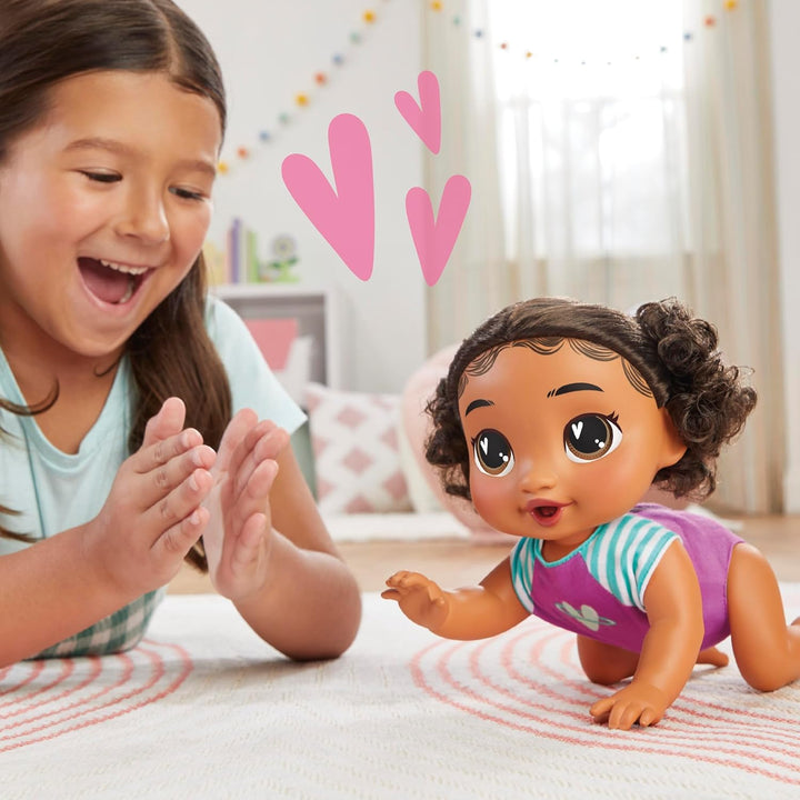 Baby Alive Crawl 'n Play Tilly Tinker Set de Muñeca Electrónica...