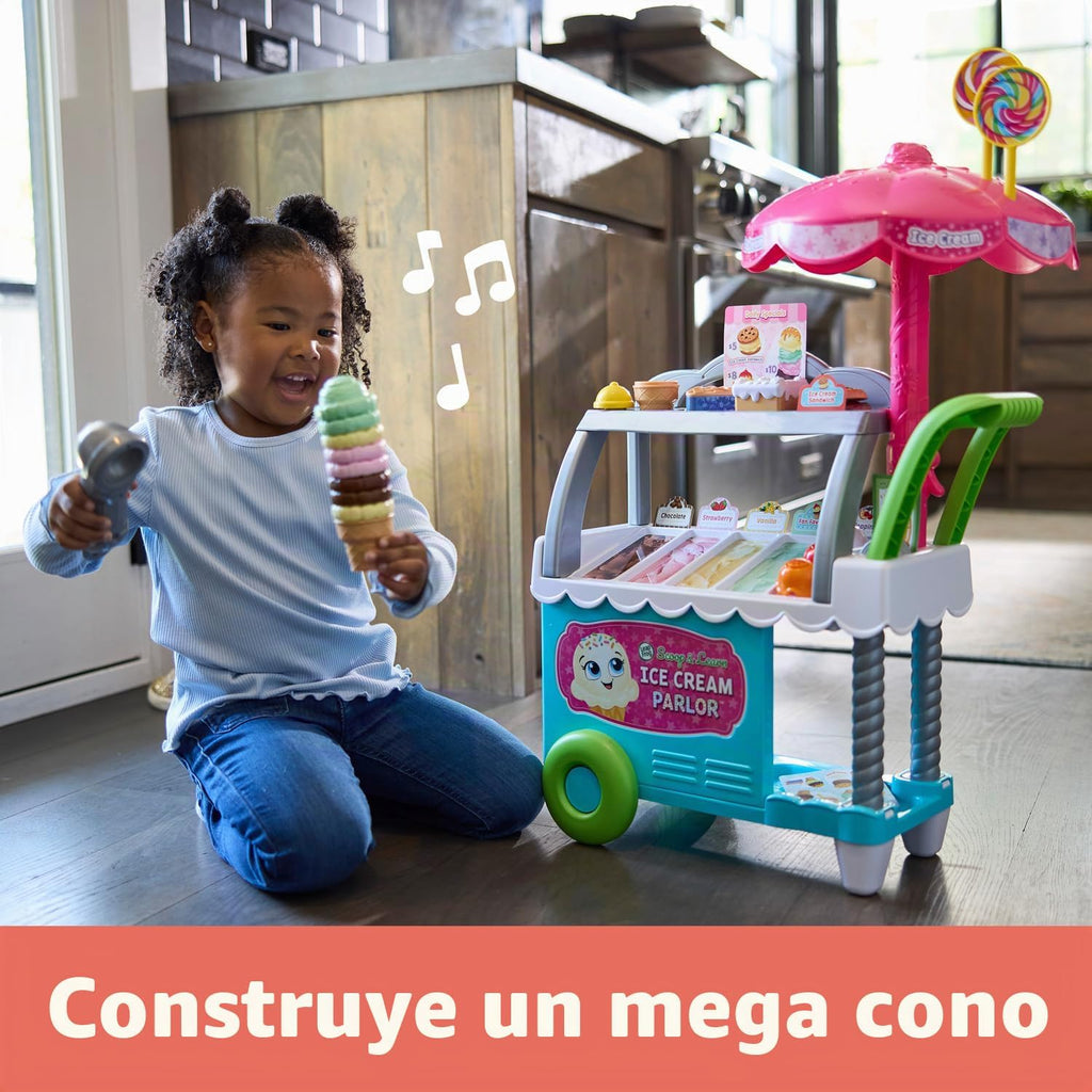 LeapFrog Scoop and Learn Ice Cream Parlor - Juguete de rol para niños
