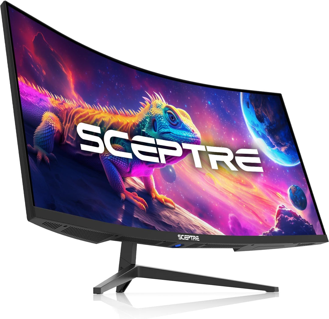 ¡Nuevo! Sceptre - Monitor ultraancho curvado de 34 pulgadas WQHD de...