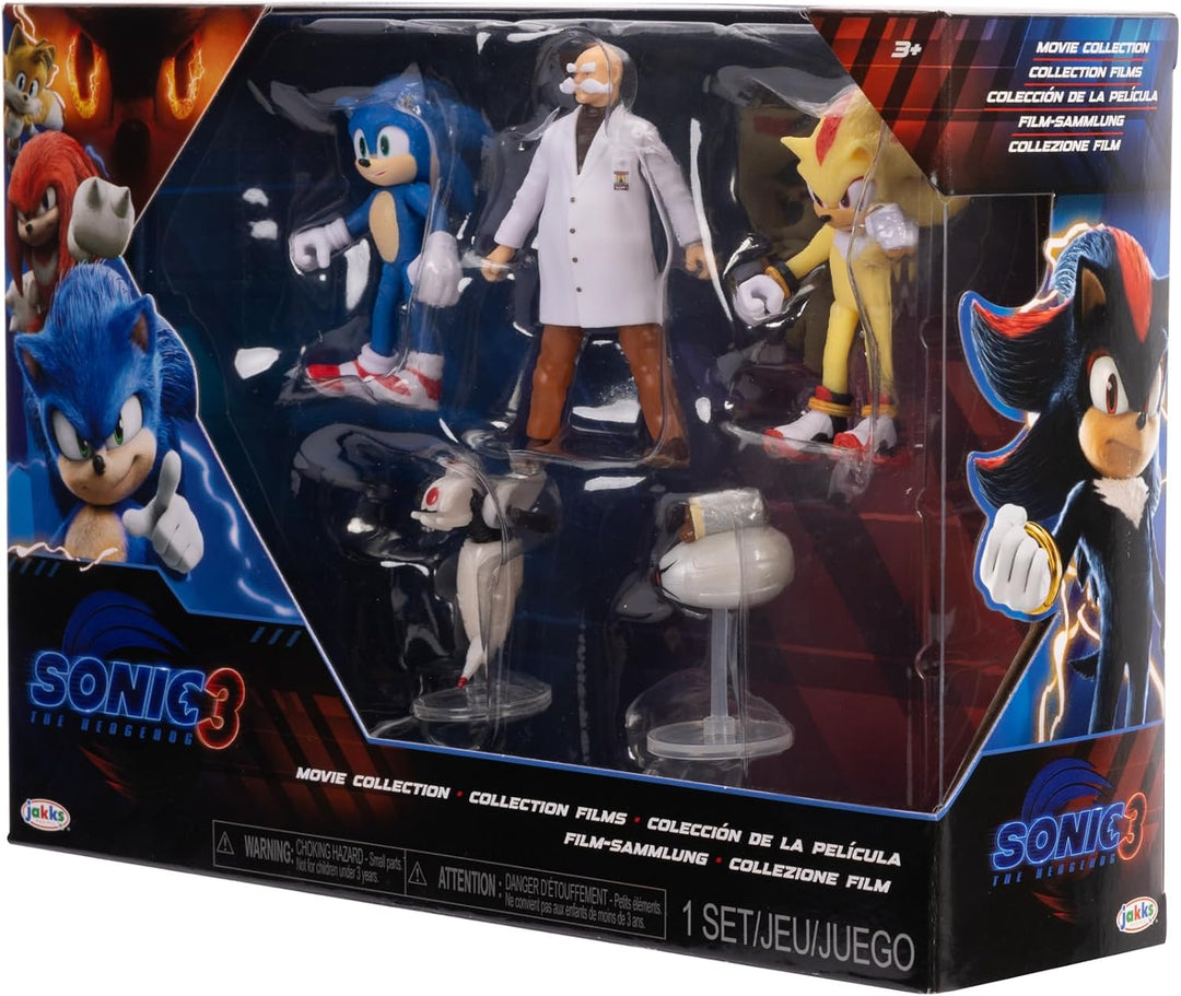 Figuras de Acción de la Película Sonic 3 de 2.5 Pulgadas, Figura de...