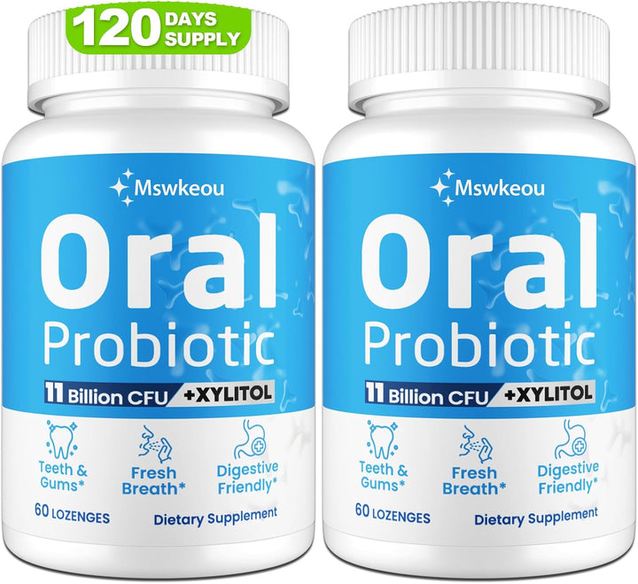 Probióticos orales para el mal aliento bucal para adultos 11 mil mi...