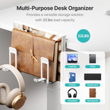 PEGZONE Soporte vertical para laptop con 2 ranuras para debajo del...