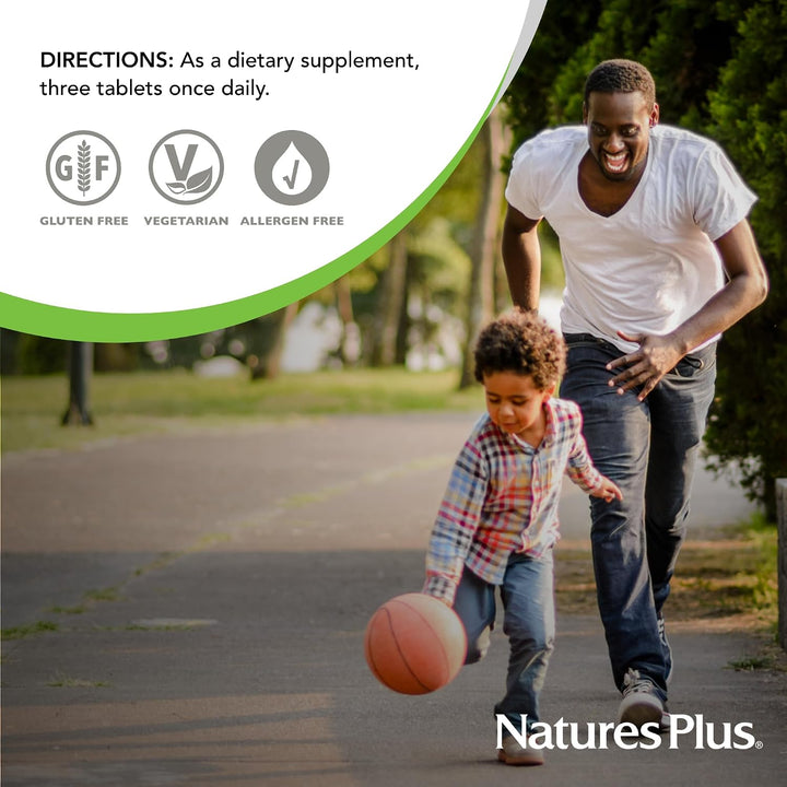 NaturesPlus Source of Life - Sin hierro - 180 tabletas - Suplemento...
