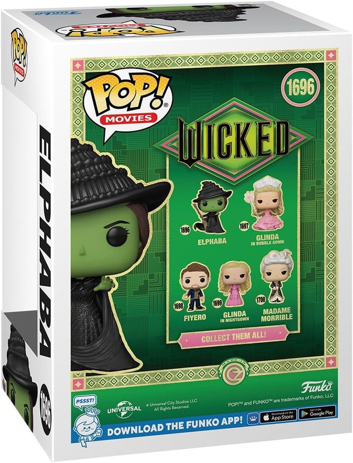 Funko POP Movies: Elphaba - Wicked - Figura de vinilo coleccionable...