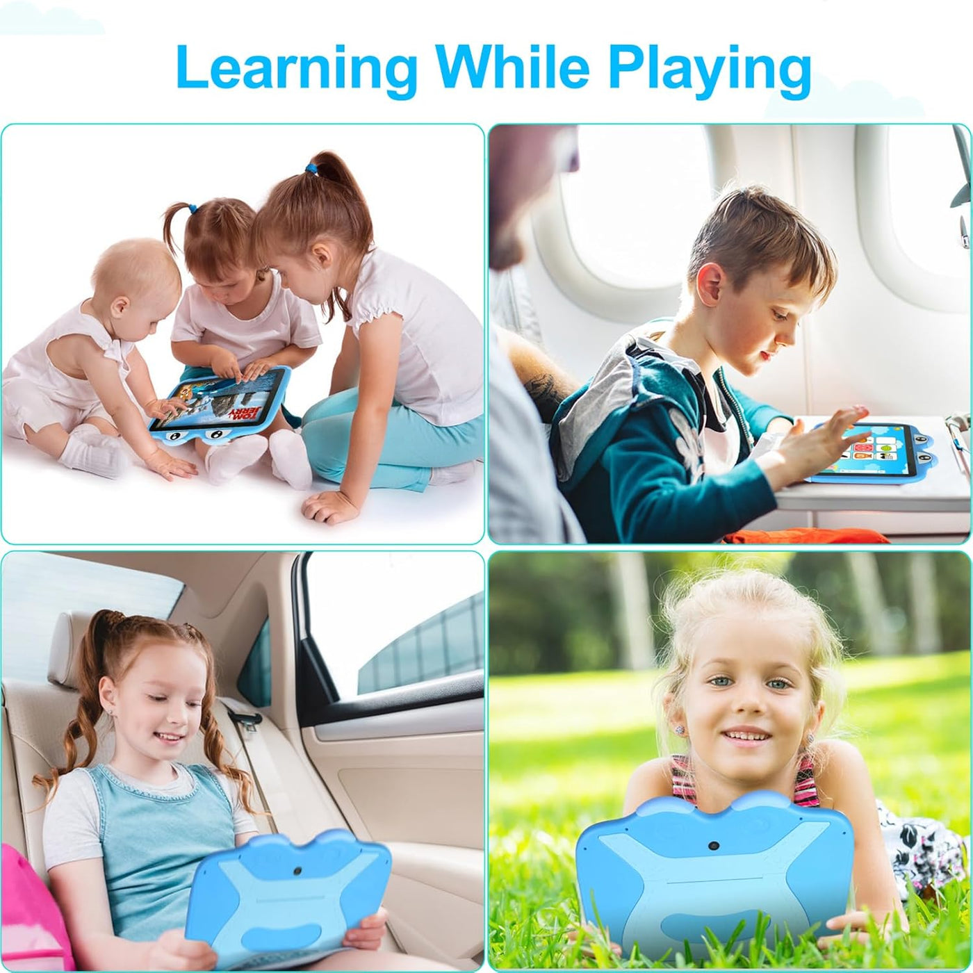 Tablet para niños de 10.1 pulgadas, Tablet Android 11 de 64GB para...