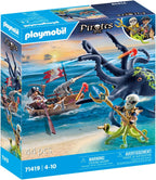 Playmobil Piratas: Batalla con el pulpo gigante