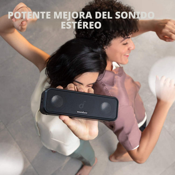 Soundcore 3 de Anker Soundcore, altavoz Bluetooth con sonido estére...