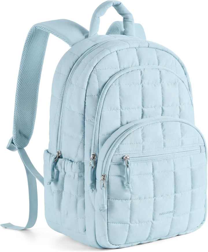 BAGSMART Mochila universitaria para laptop, mochila de viaje para m...