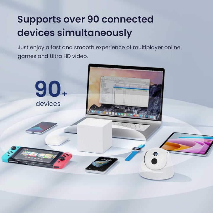Sistema de WiFi de malla Tenda Nova MW6 - Cubre hasta 2400 pies cua...