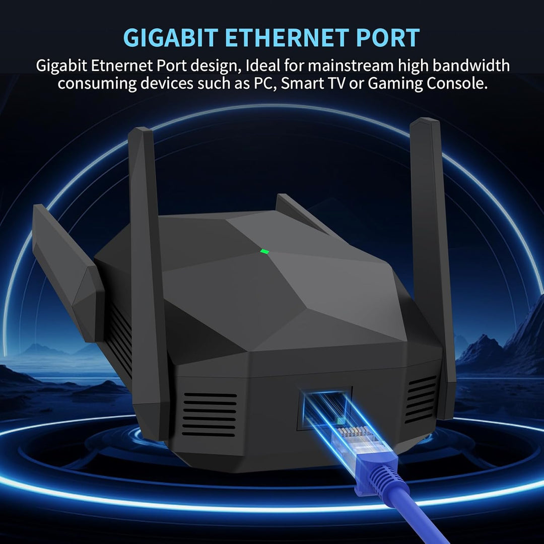 Extensor de Rango WiFi 6 AX3000 de 2025, Extensor de Señal WiFi con...