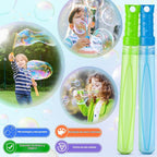 Paquete de 48 varitas de burbujas grandes a granel en 6 colores, recuerdos de fiesta a granel para niños, ideales para Pascua, verano, Halloween, San Valentín, premios escolares para niños y