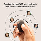 Life360 Tile Pro - Potente rastreador Bluetooth, buscador de llaves y localizador de artículos para llaves, bolsas y más. Compatible con iOS y Android. Buscador de teléfonos. Paquete de 1 (negro)