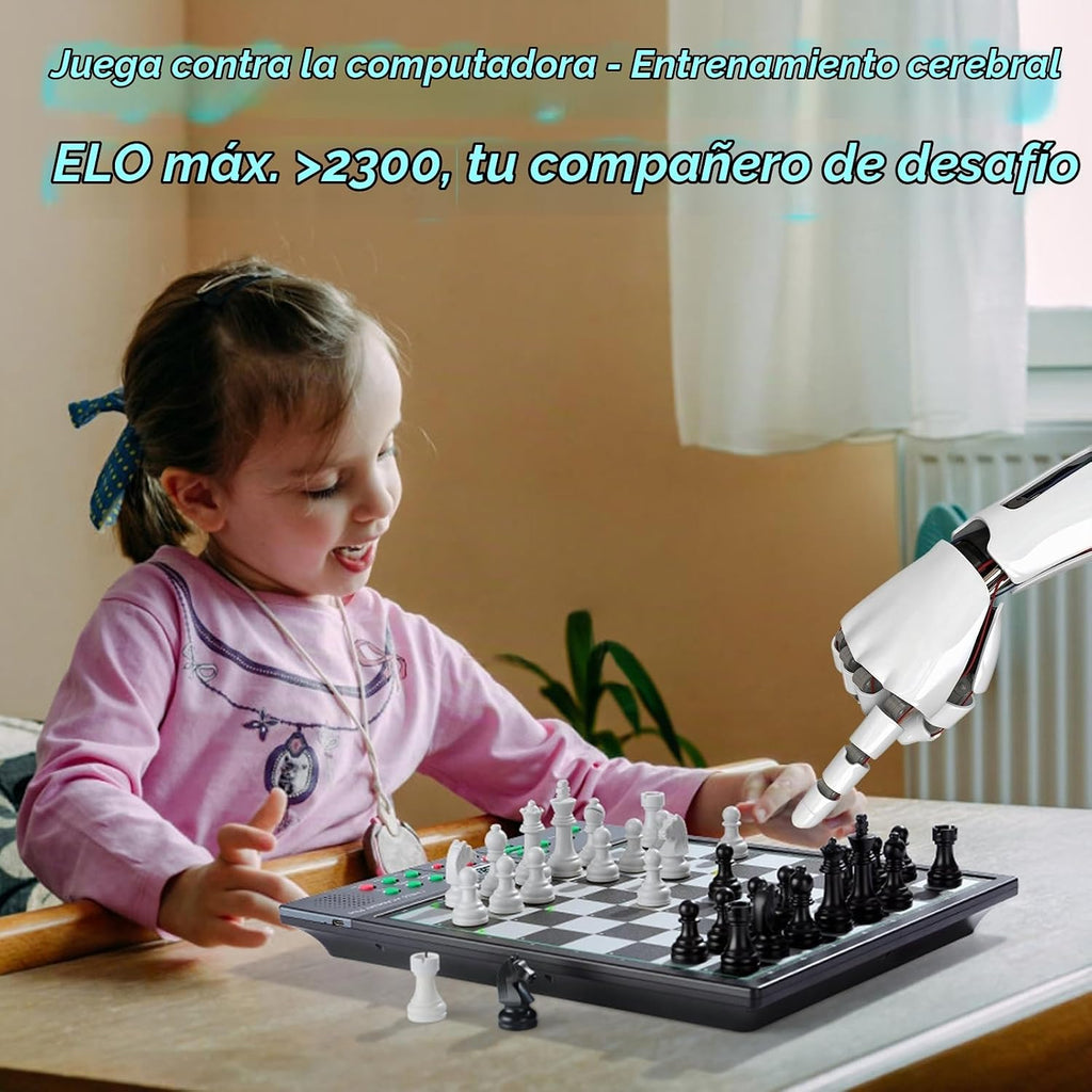 Encienda el tablero de ajedrez electrónico Mover Detección automática AI