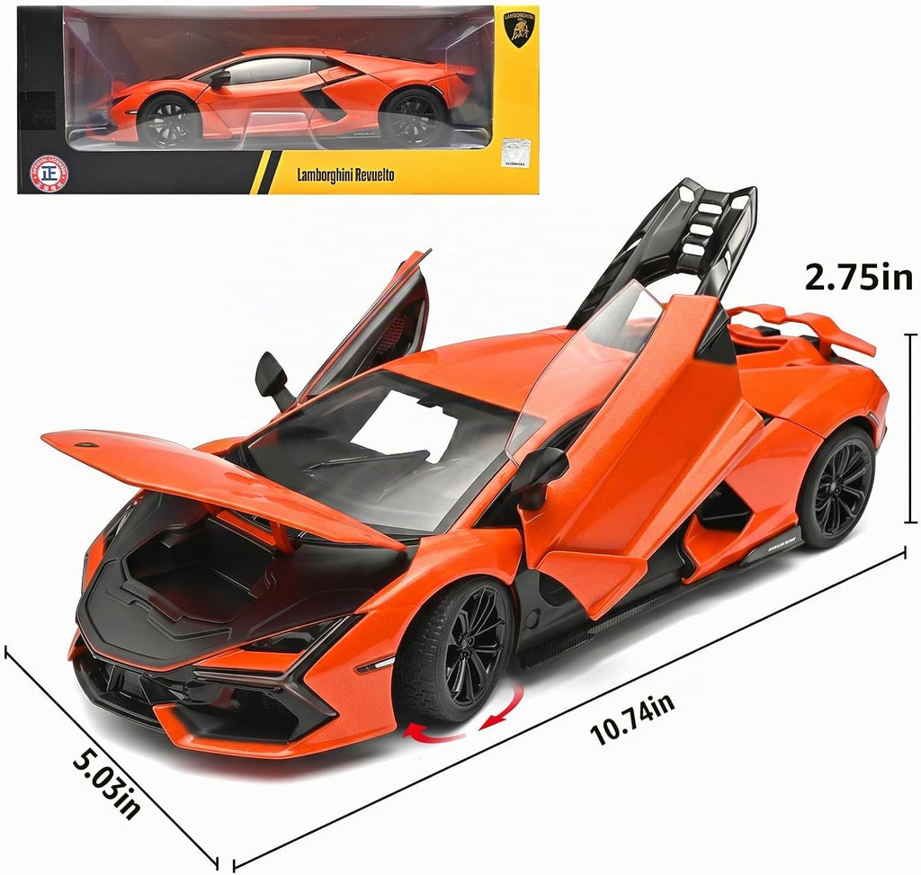 Modelos de automóviles fundidos a presión a escala 1/18, compatibles con